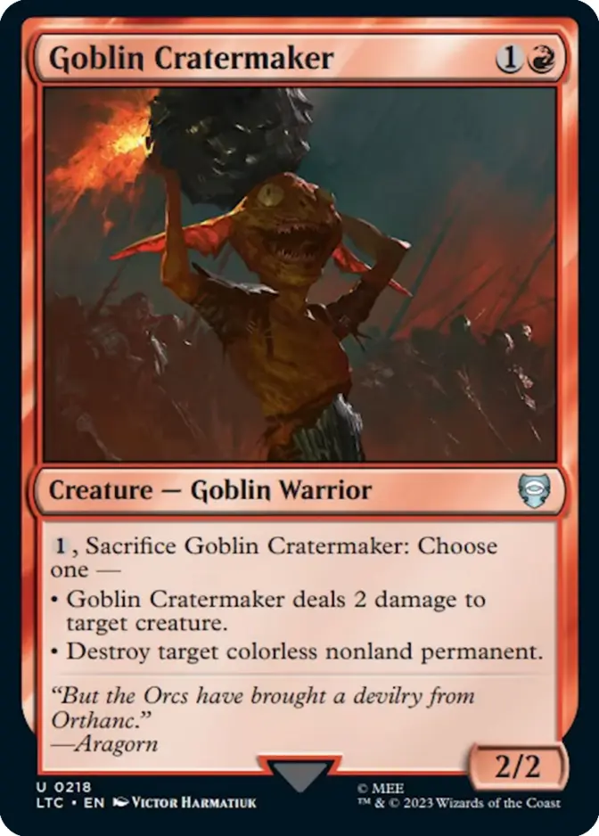 Goblin Cratermaker [LTC]
