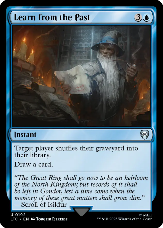 Learn from the Past [LTC]