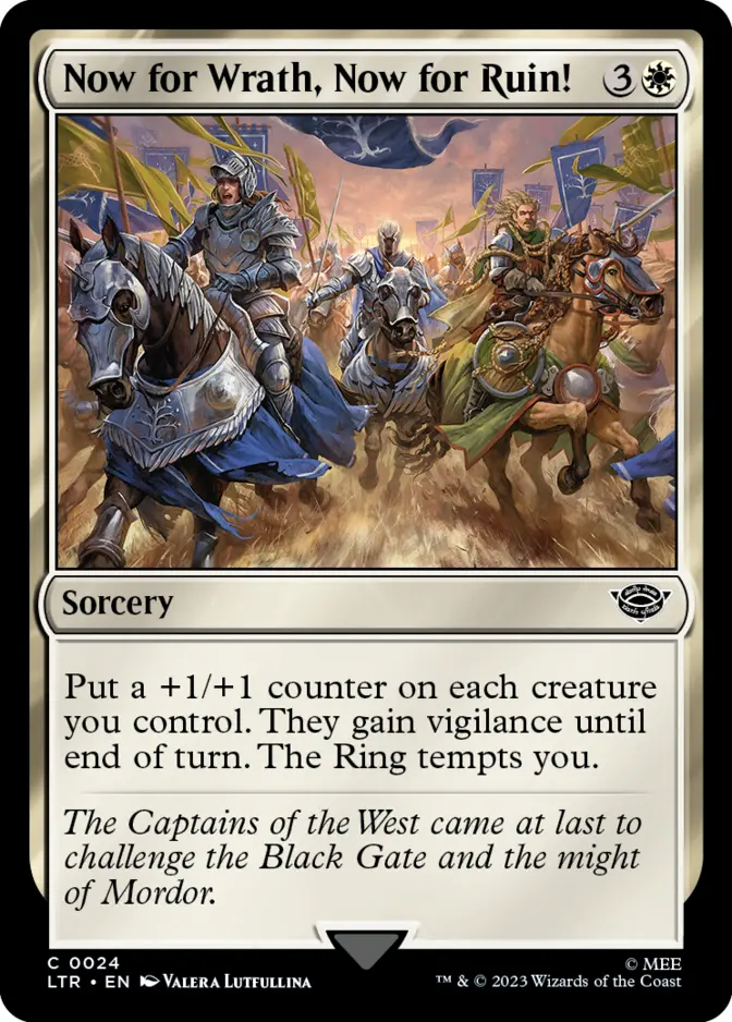 Now for Wrath, Now for Ruin! [LTR]