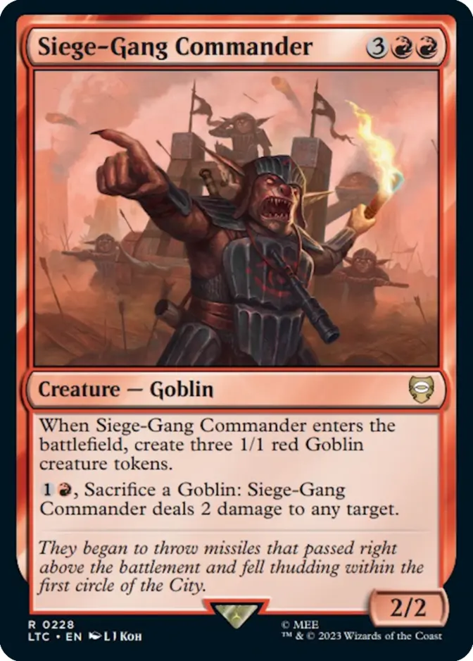 Siege-Gang Commander [LTC]