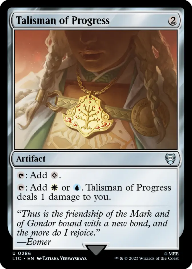 Talisman of Progress [LTC]