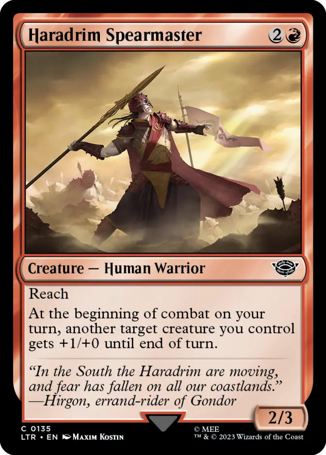 Haradrim Spearmaster [LTR]