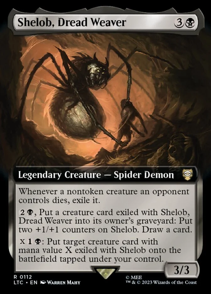 Shelob, Dread Weaver <extended> [LTC]