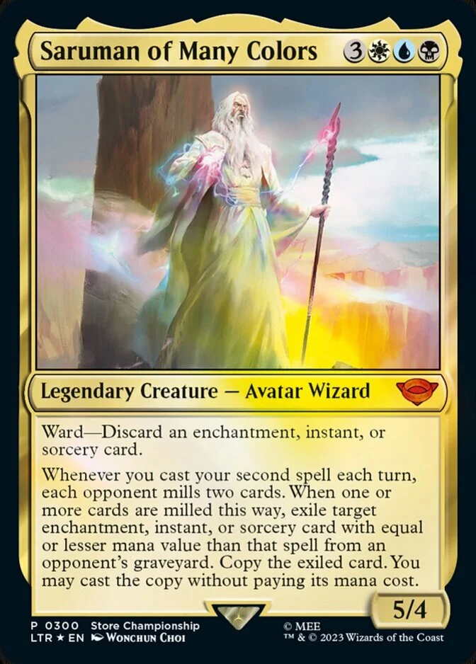Saruman of Many Colors <Store Championship promo> [LTR]
