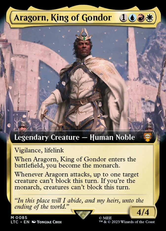 Aragorn, King of Gondor <extended> [LTC]