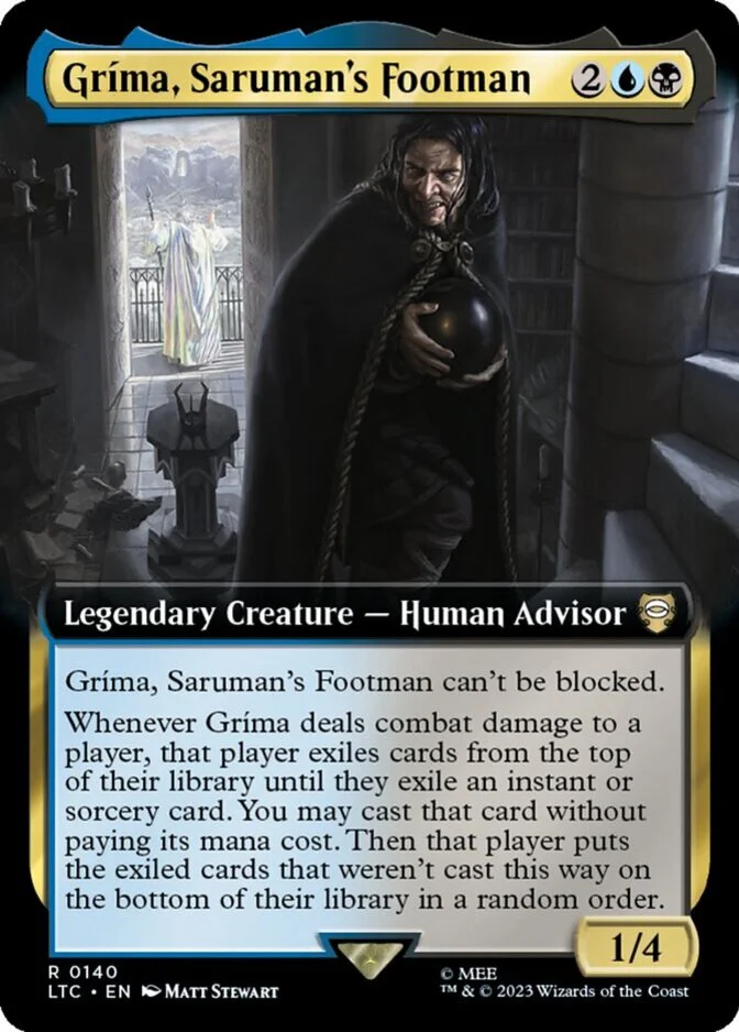 Grima, Saruman's Footman <extended> [LTC]