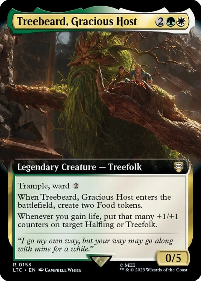 Treebeard, Gracious Host <extended> [LTC]