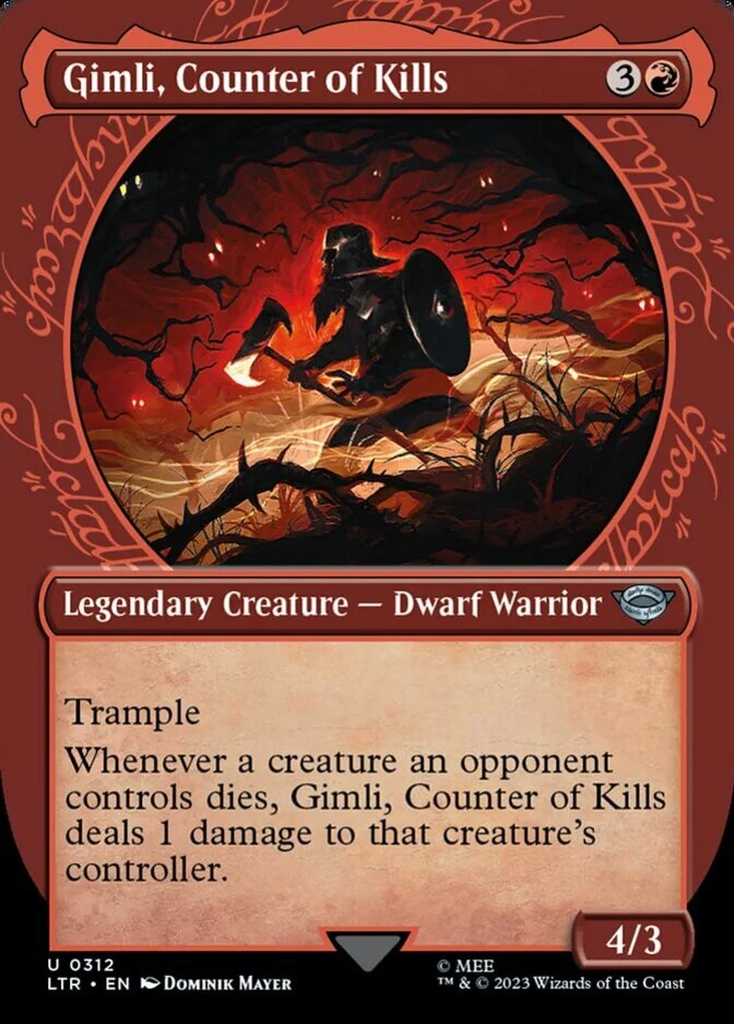 Gimli, Counter of Kills <showcase> [LTR] (F)