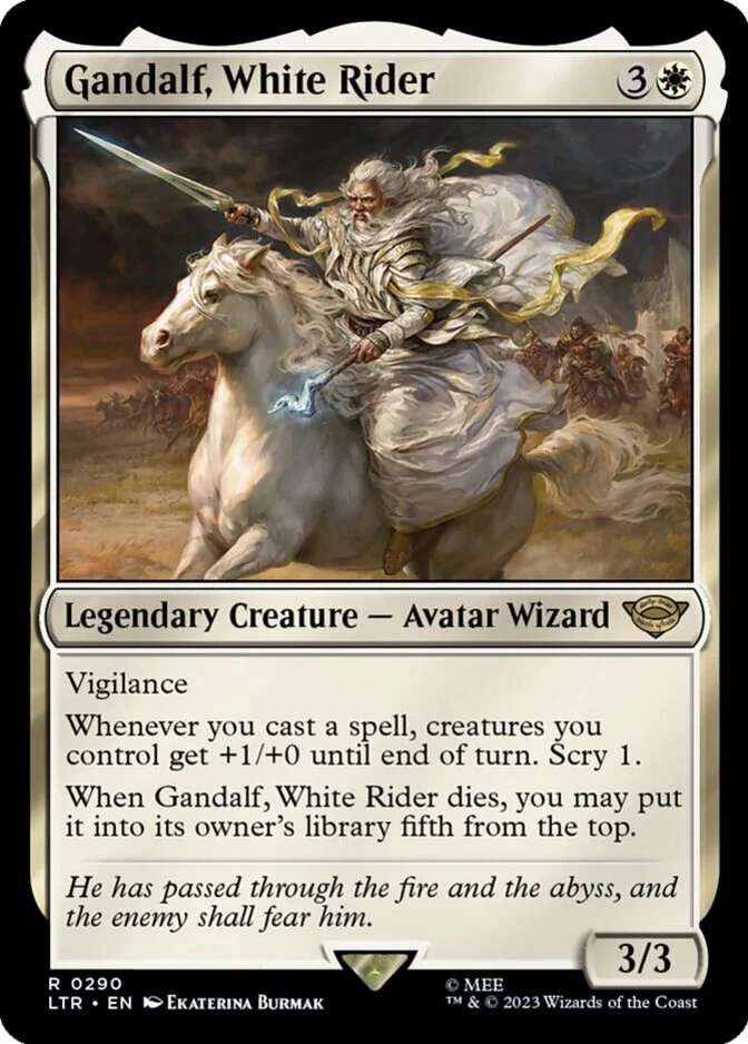 Gandalf, White Rider [LTR] (F)