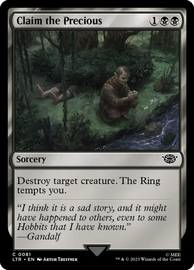 Claim the Precious [LTR] (F)