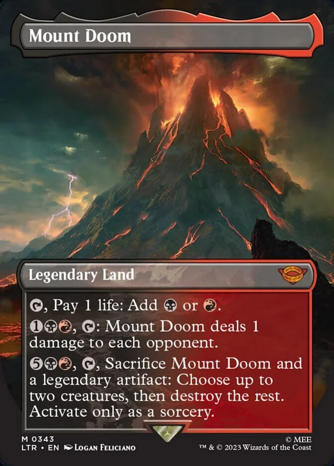 Mount Doom <borderless> [LTR] (F)