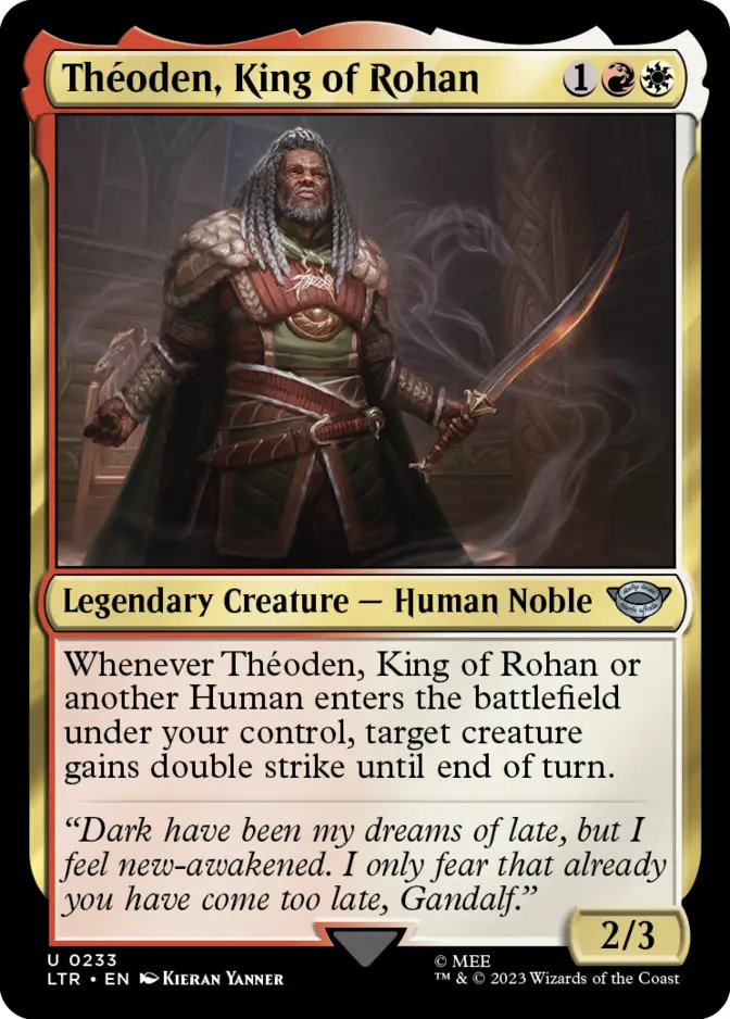 Theoden, King of Rohan [LTR] (F)