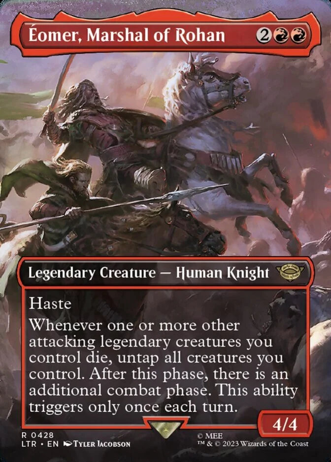 Eomer, Marshal of Rohan <borderless> [LTR] (F)