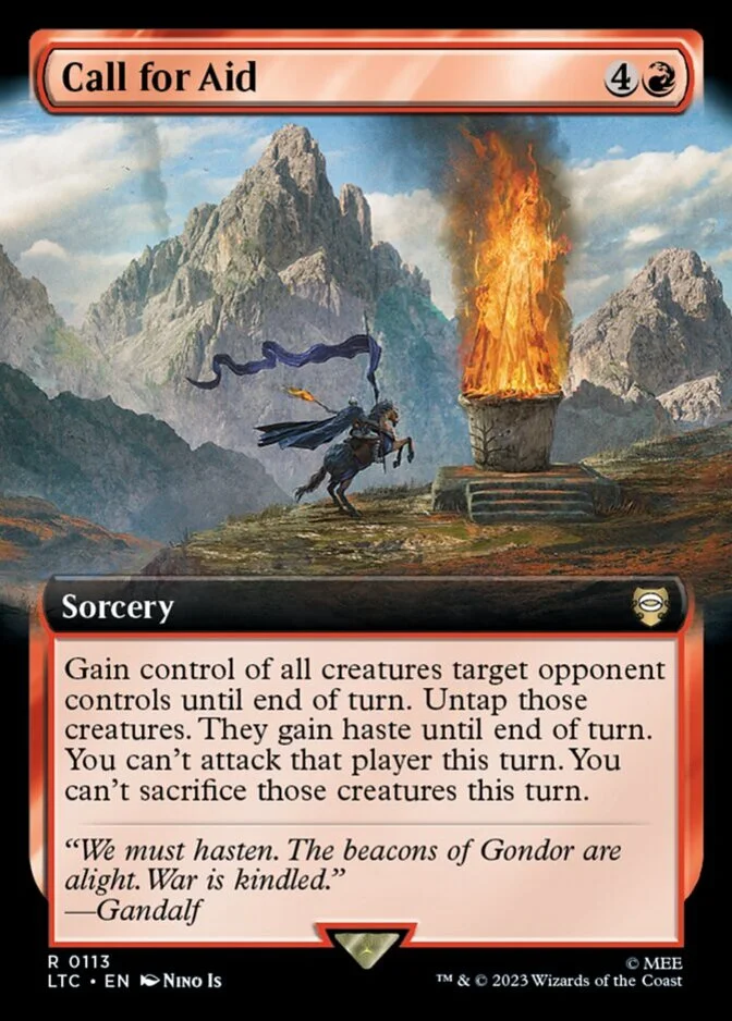 Call for Aid <extended> [LTC] (F)