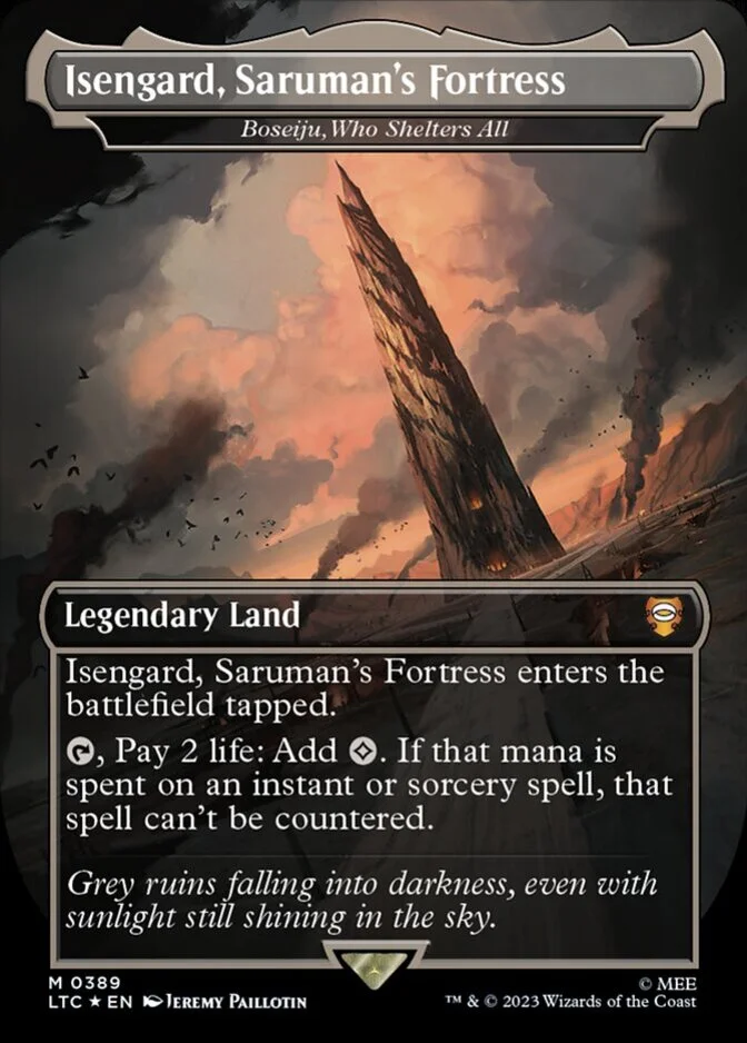 Boseiju, Who Shelters All <Isengard, Saruman's Fortress - Surge Foil> [LTC] (F)