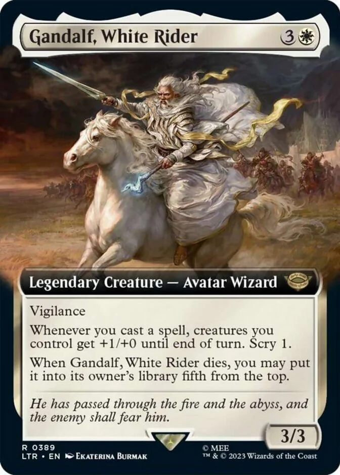Gandalf, White Rider <extended> [LTR] (F)