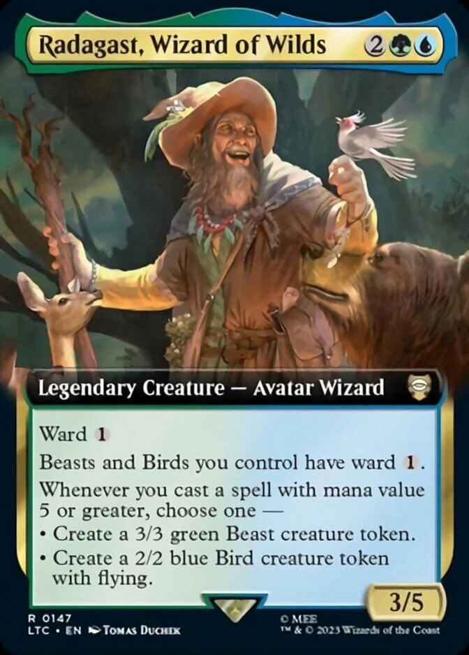 Radagast, Wizard of Wilds <extended> [LTC] (F)