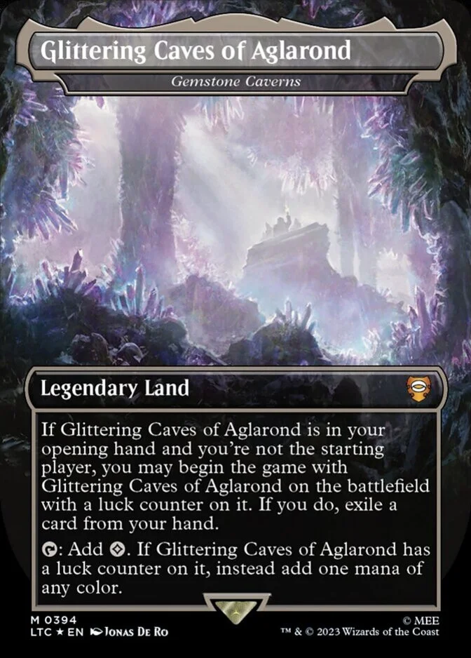 Gemstone Caverns <Glittering Caves of Aglarond - Surge Foil> [LTC] (F)