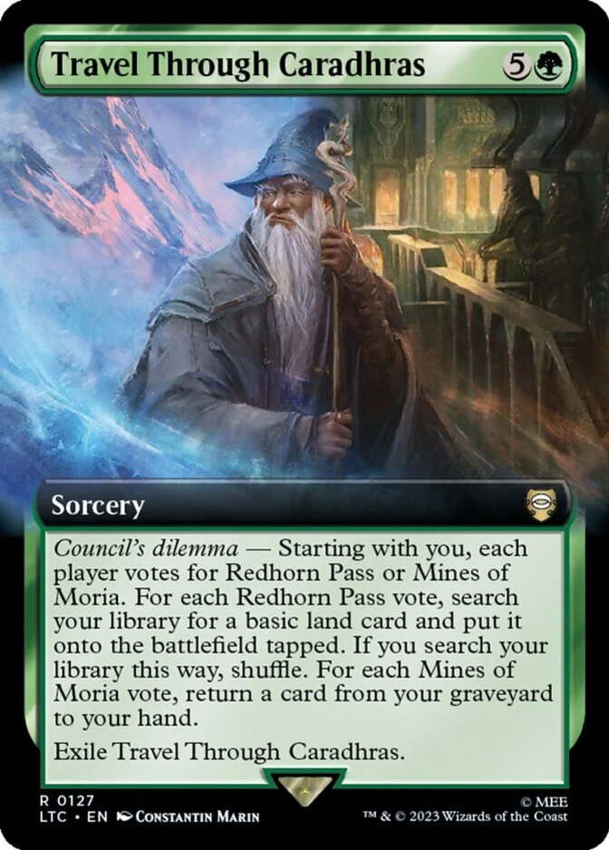 Travel Through Caradhras <extended> [LTC] (F)