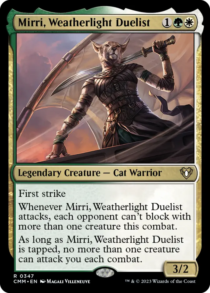 Mirri, Weatherlight Duelist [CMM]
