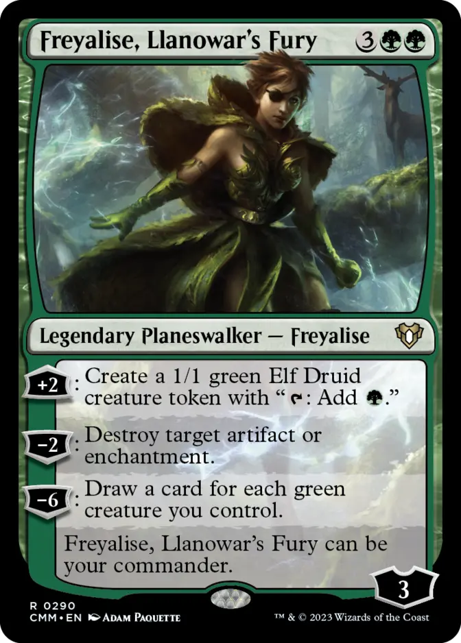 Freyalise, Llanowar's Fury [CMM]