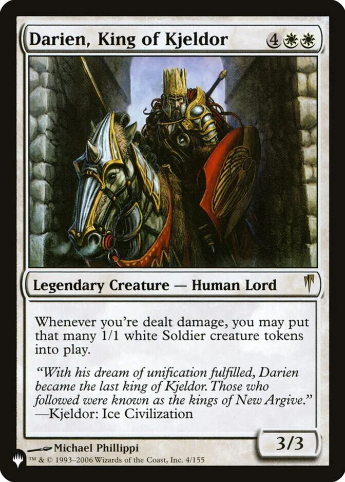 Darien, King of Kjeldor [PLIST]