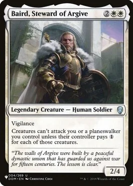 Baird, Steward of Argive