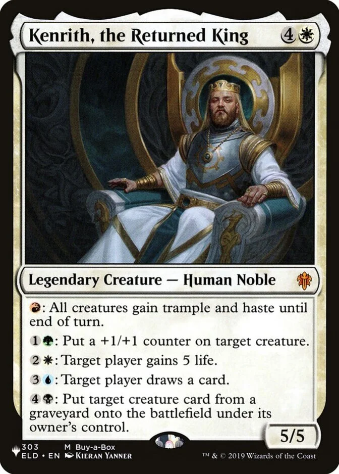 Kenrith, the Returned King [PLIST]