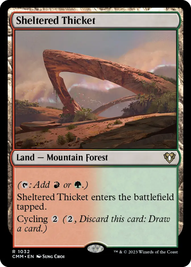 Sheltered Thicket [CMM]