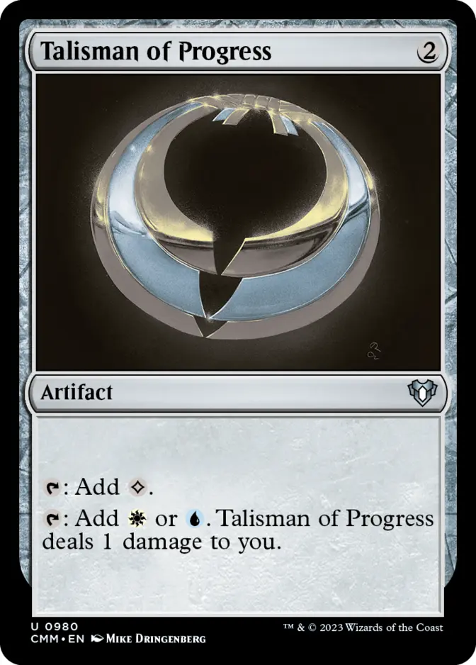 Talisman of Progress [CMM]