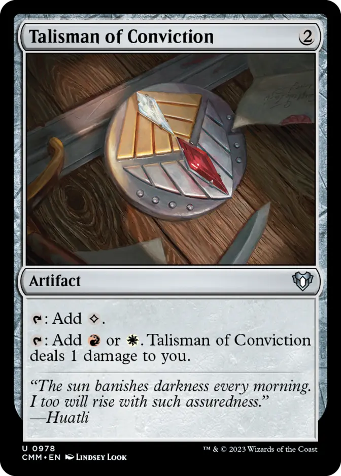 Talisman of Conviction [CMM]