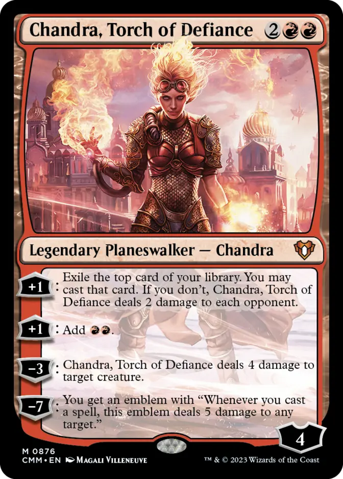 Chandra, Torch of Defiance [CMM]