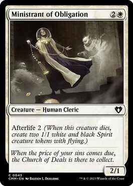 Ministrant of Obligation