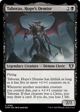 Taborax, Hope's Demise
