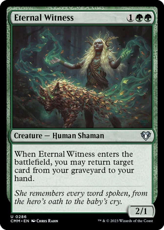 Eternal Witness [CMM] (F)
