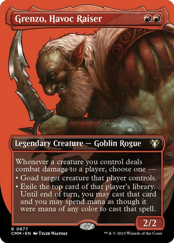 Grenzo, Havoc Raiser <borderless profile> [CMM] (F)