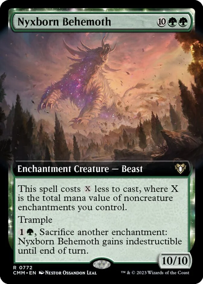 Nyxborn Behemoth <extended> [CMM] (F)