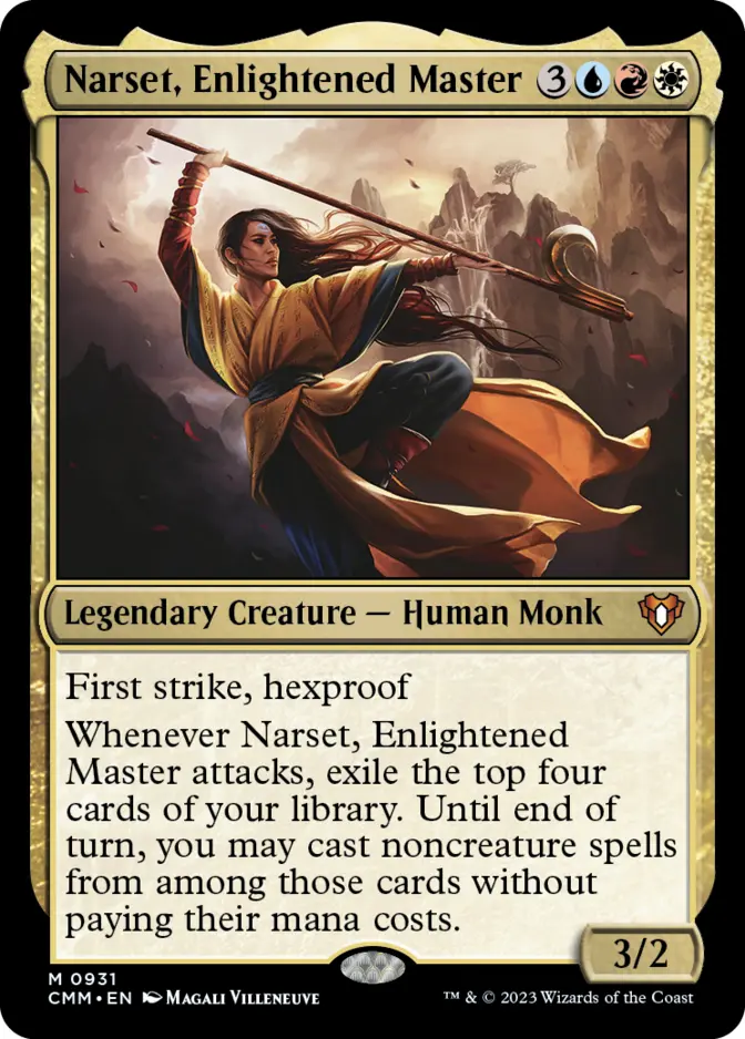 Narset, Enlightened Master [CMM] (F)