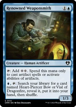 Renowned Weaponsmith