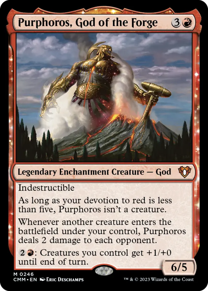 Purphoros, God of the Forge [CMM] (F)