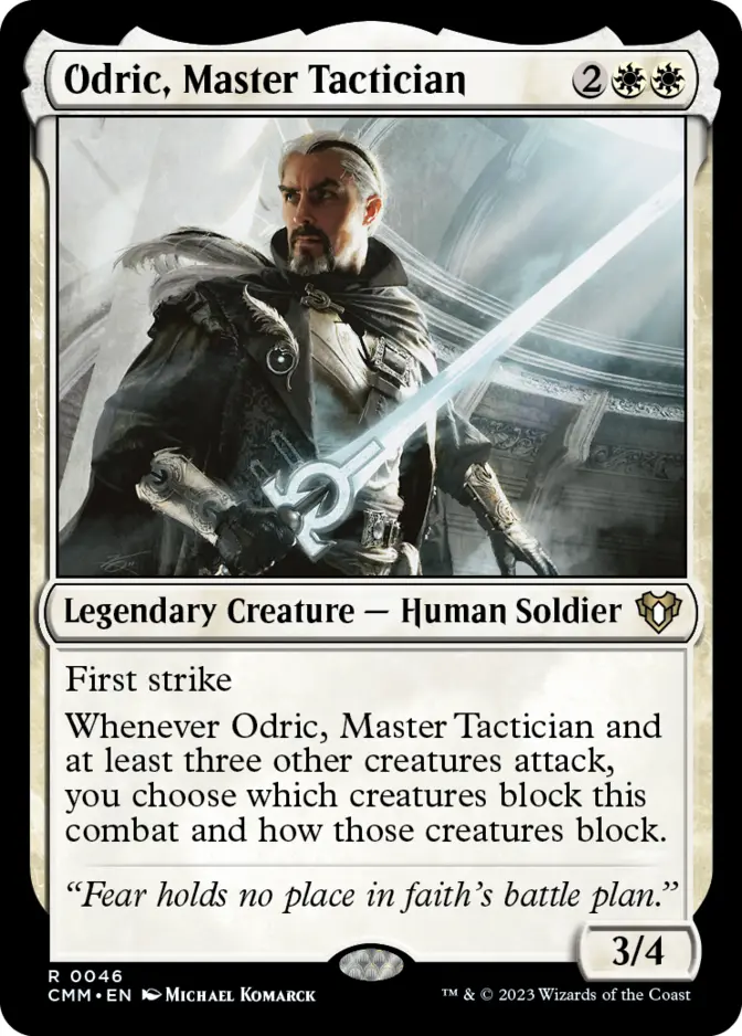 Odric, Master Tactician [CMM] (F)