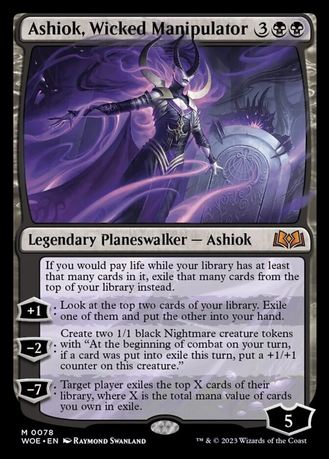 Ashiok, Wicked Manipulator [WOE]