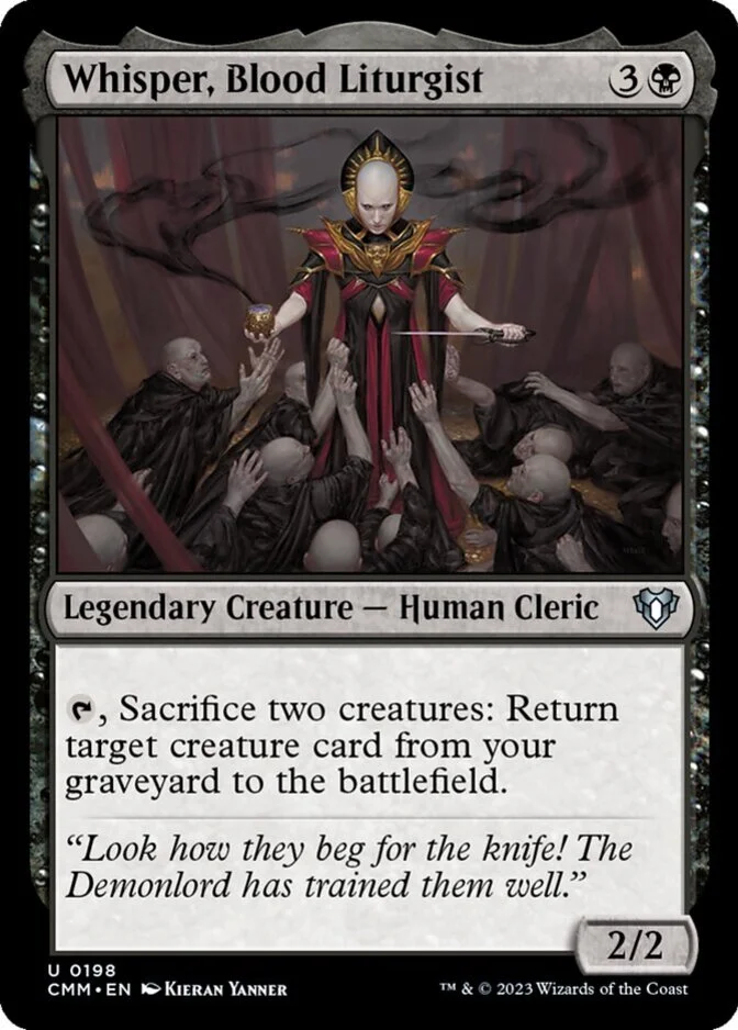 Whisper, Blood Liturgist [CMM] (F)