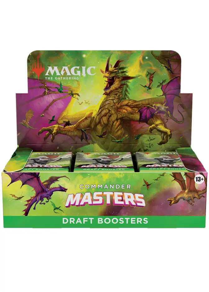 Commander Masters Draft Booster Box <sealed> [CMM]