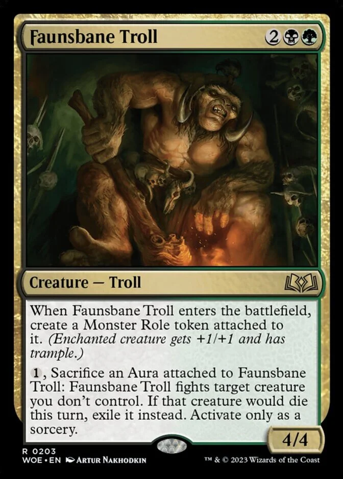Faunsbane Troll [WOE]