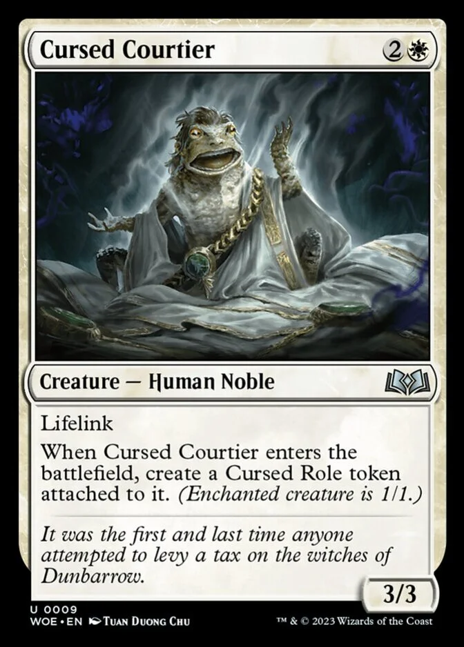 Cursed Courtier [WOE]