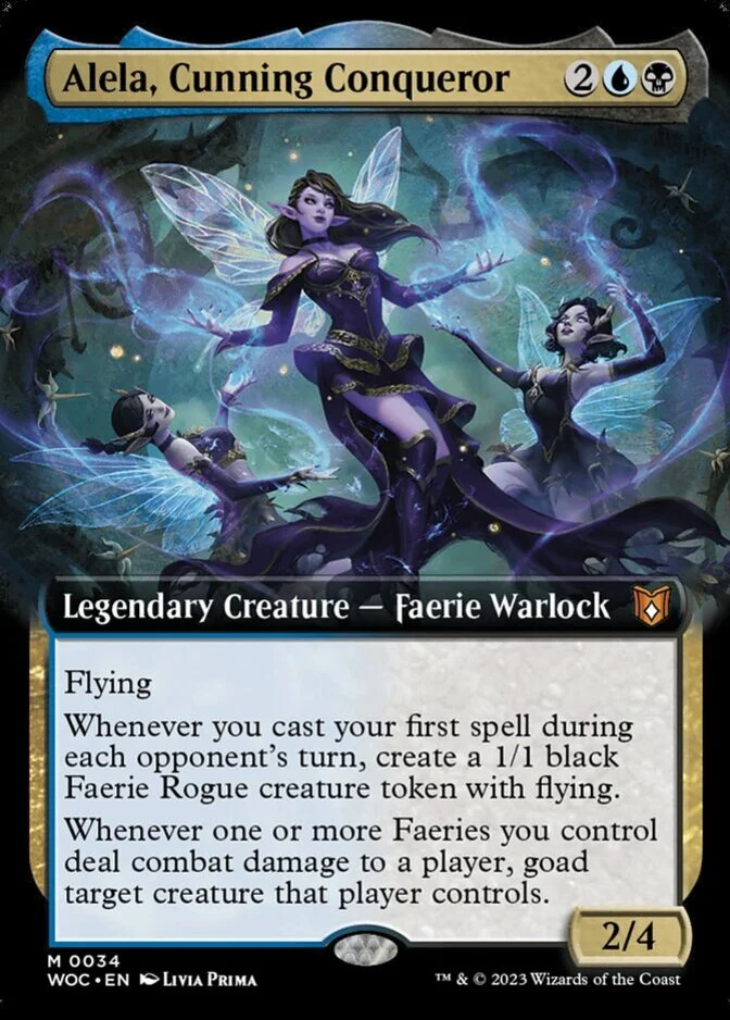 Alela, Cunning Conqueror <extended> [WOC]