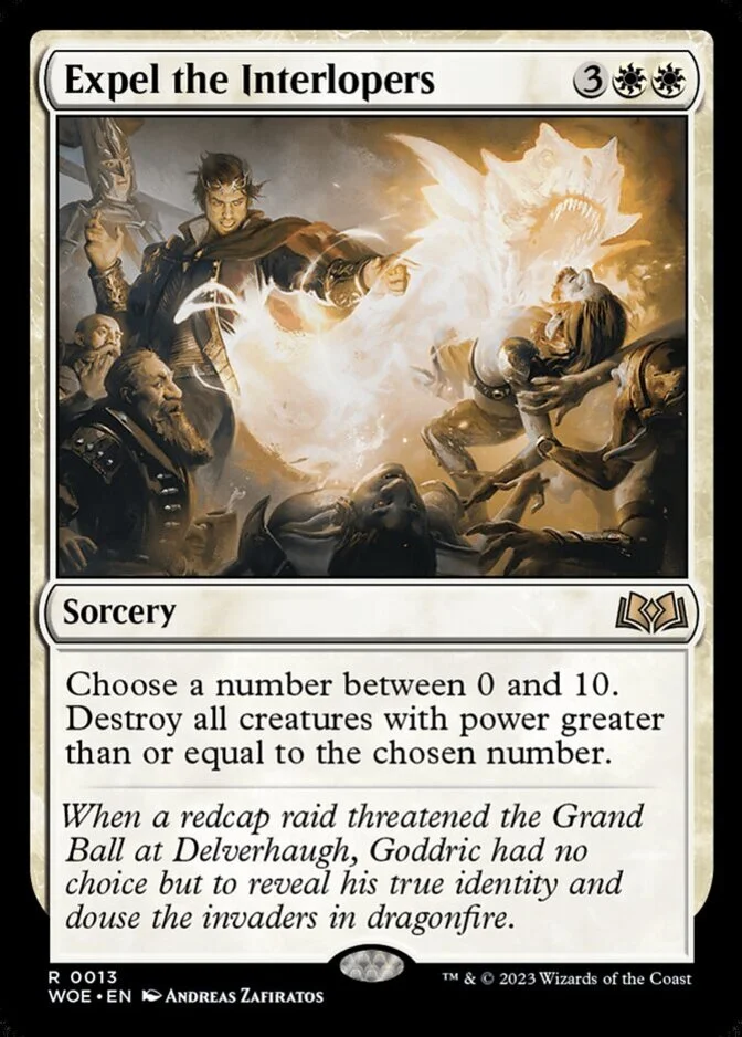 Expel the Interlopers [WOE]