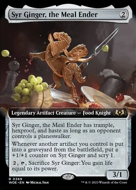 Syr Ginger, the Meal Ender