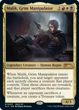 Malik, Grim Manipulator